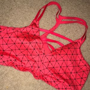 Pinkish orange Victoria secret sports bra